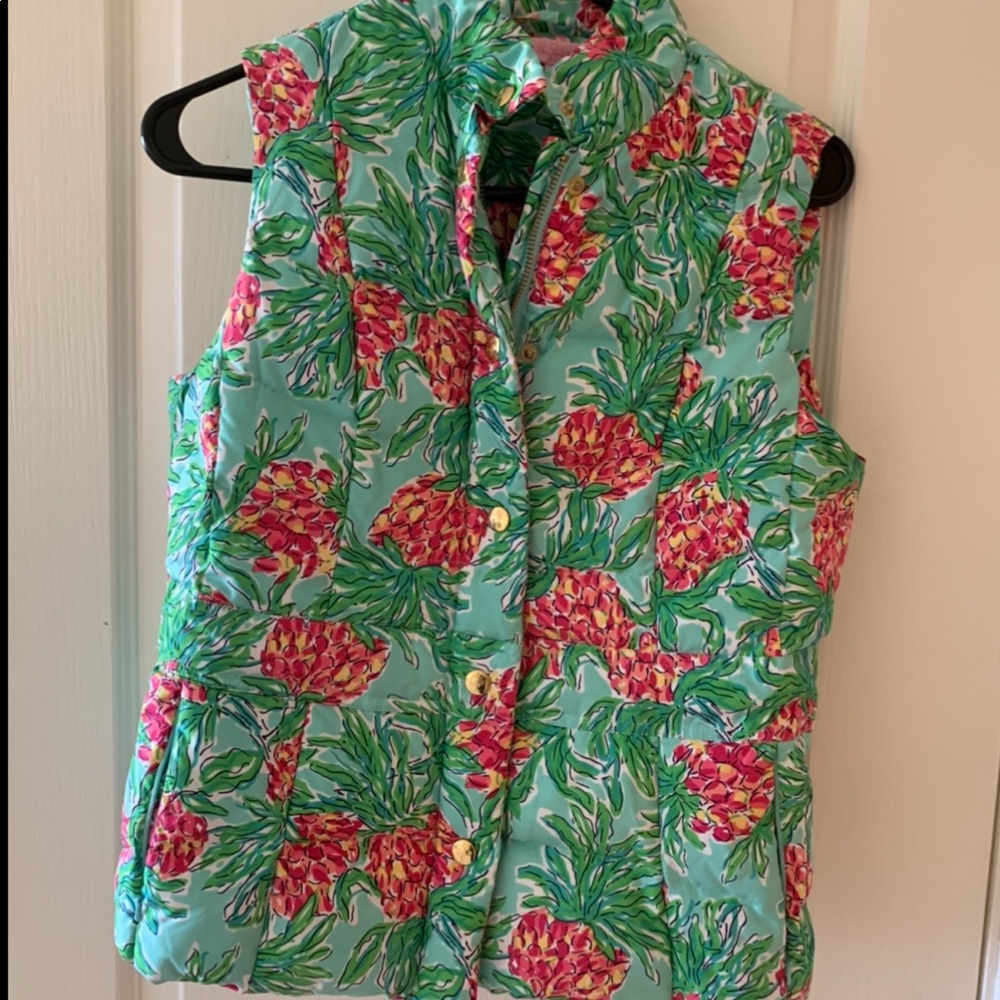 Colorful Down vest from Lilly Pulitzer